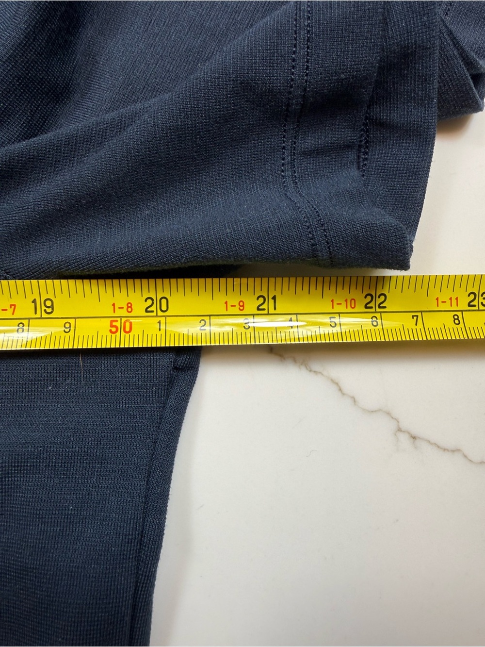 Lululemon Men's Evolution Navy Short-Sleeve Polo Shirt - Picture 5 of 6